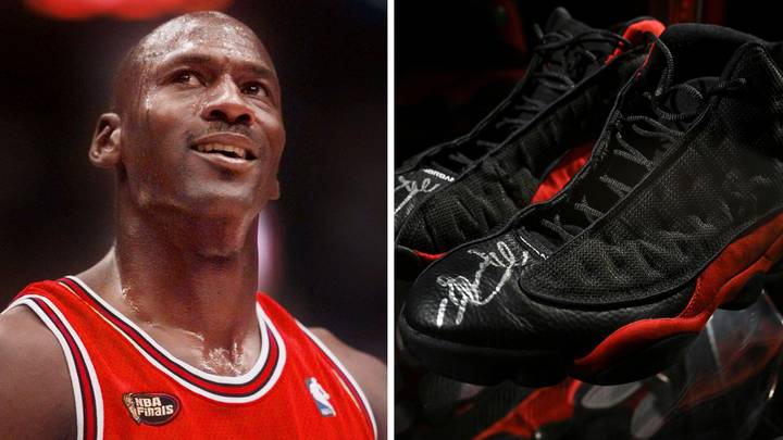 Sneakers Michael Jordan wore during the 1998 NBA Finals sold for $2.2 million, setting a new world