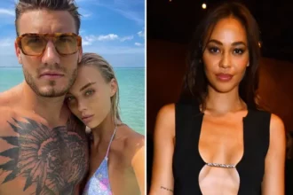 Ex-Arsenal striker dumps model for bisexual actress