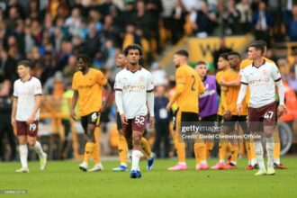 Wolves end Man City's perfect start to season