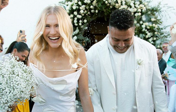 Ronaldo Nazario ties the knot for the third time