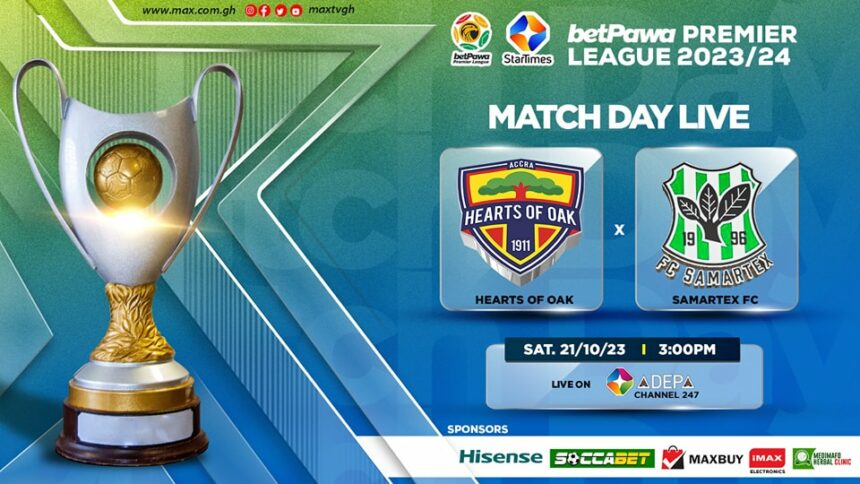 Hearts of Oak Vs FC Samartex