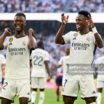 Vinicius Jr and Camavinga showcase Samba dance