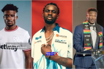 Asamoah Gyan, Kudus, and Black Sherif among others receive top honors