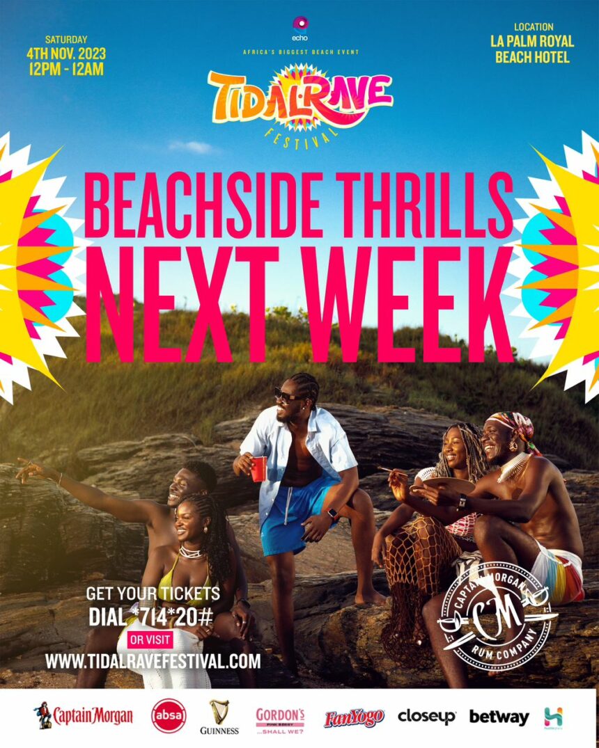 MAX ENTERTAINMENT : Tidal Rave is slated for November 4