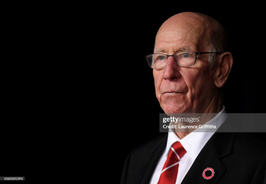 Sir Bobby Charlton passes on