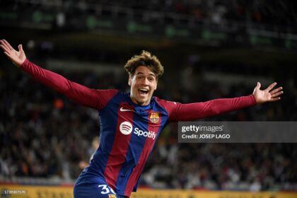 Marc Guiu scores winner on his debut