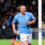 Erling Haaland ends goal drought with brace