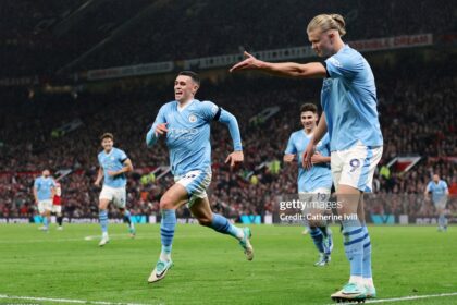 MANCHESTER UNITED 0-3 MANCHESTER CITY