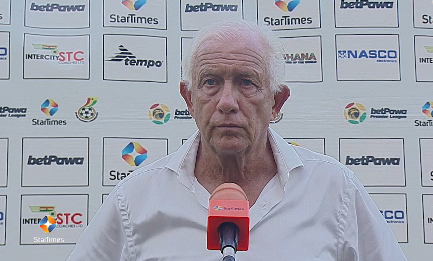 There's a big problem with strikers in Ghana - Martin Koopman