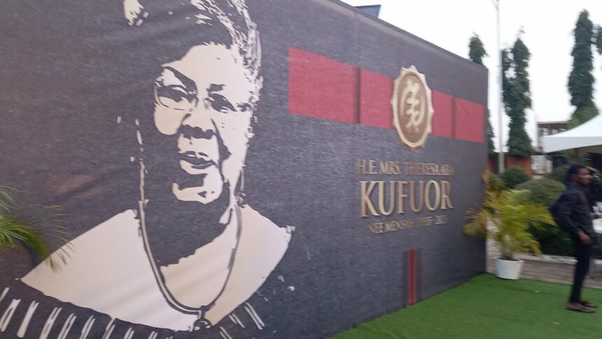 One-week observance of Theresa Kufuor at Peduase