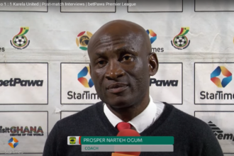 We created and missed chances - Dr. Prosper Narteh Ogum