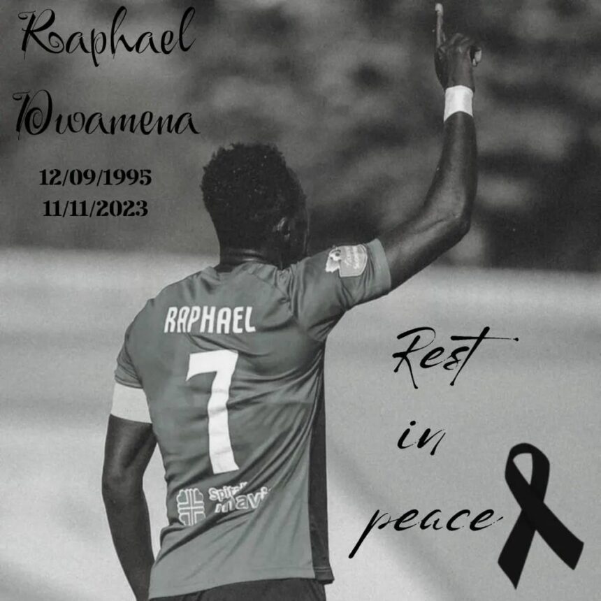 VIDEO: KF Egnatia mourn passing of Raphael Dwamena