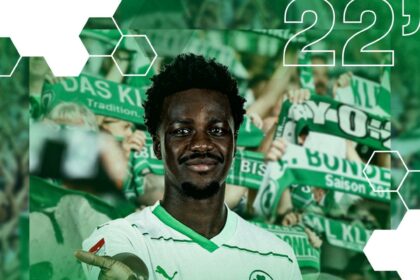 BUNDESLIGA 2: Watch Gideon Jung powerful headed goal in Greuther Fürth win