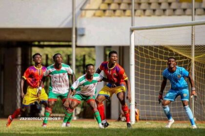 KARELA UNITED 1-1 HEARTS OF OAK: Richmond Ayi stops Karela United