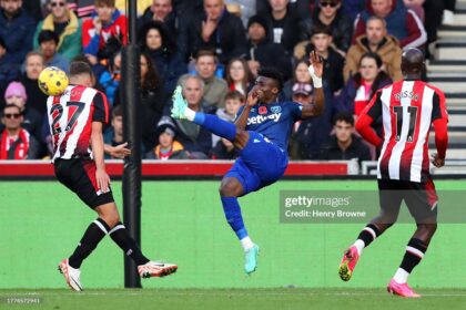 EPL UPDATES: Watch Mohammed Kudus score a sensational goal against Brentford