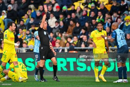 LIGUE 1: Andre Ayew sent off in Le Havre debut