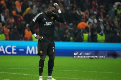GALATASARAY 3-3 MAN UTD: Onana struggled in hell