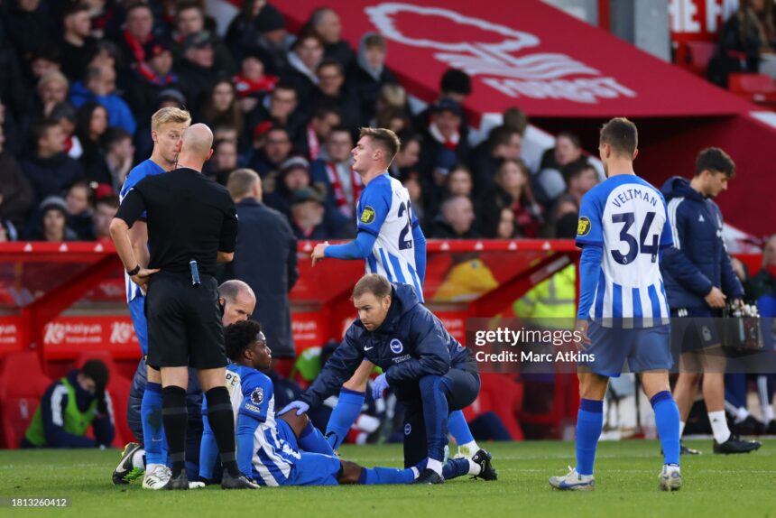 EPL UPDATES: Tariq Lamptey gets injured again