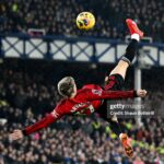 EPL UPDATES: God is great - Garnacho reacts after netting a stunner