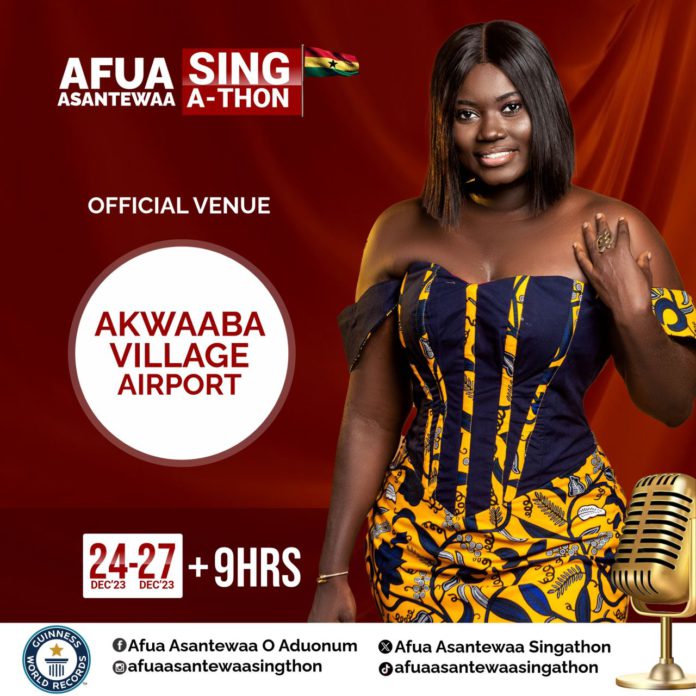 Ghana Tourism Partners Afua Asantewaa in Guinness World Records Sing-a-thon
