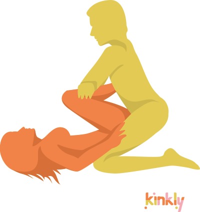 Crab walk In this position, both of you sit back, facing each other, and support yourself with your arms. Next, the girl moves closer to the guy and places her legs on his shoulder. Here, either the guy or you both thrust equally.
