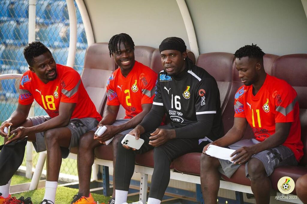 #MAXFCON2023 UPDATES: Black Stars hold first training session (Images)