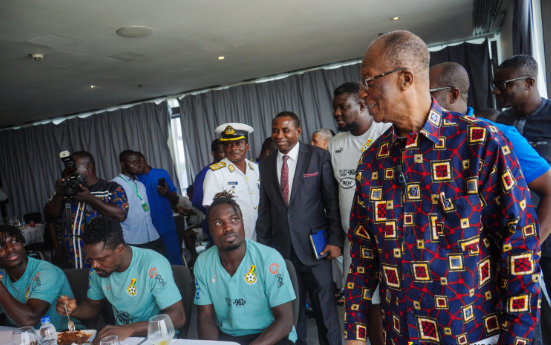 #MAXAFCON2023 UPDATES: Ambassador Frederick Daniel Laryea visits Black Stars