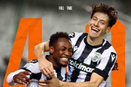 BLACK STARS ABROAD: Watch Baba Rahman deliver perfect display for PAOK