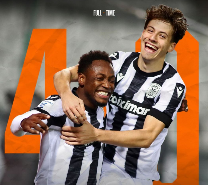 BLACK STARS ABROAD: Watch Baba Rahman deliver perfect display for PAOK