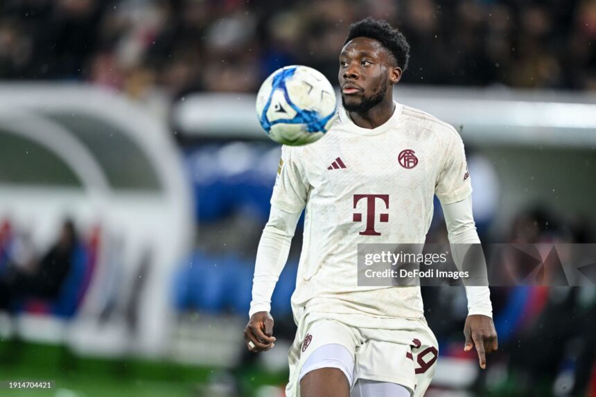 LA LIGA: Ancelotti targets Alphonso Davies for Real Madrid next season