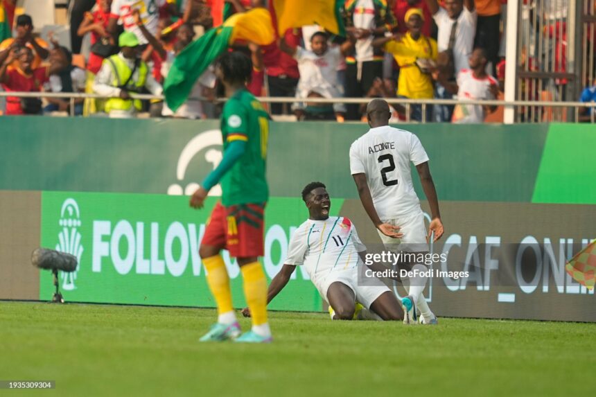 #MAXAFCON2023 UPDATES: Ten-man Guinea hold Cameroon