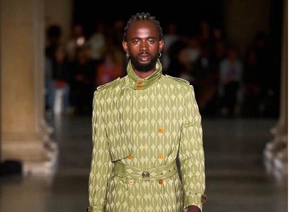 #MaxLifestyle: Black Sherif wow fans on runway at London Fashion Week
