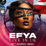 #MaxEntertainment: Efya to perform maiden solo concert in UK on March 16