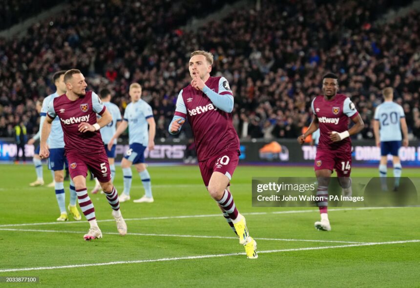 #EnglishPremierLeague: Kudus registers assist as West Ham hammer Brentford
