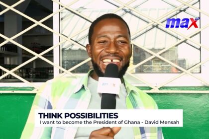 WATCH VIDEO: #ThinkPossibilities- Physically challenged wants to become Ghana President